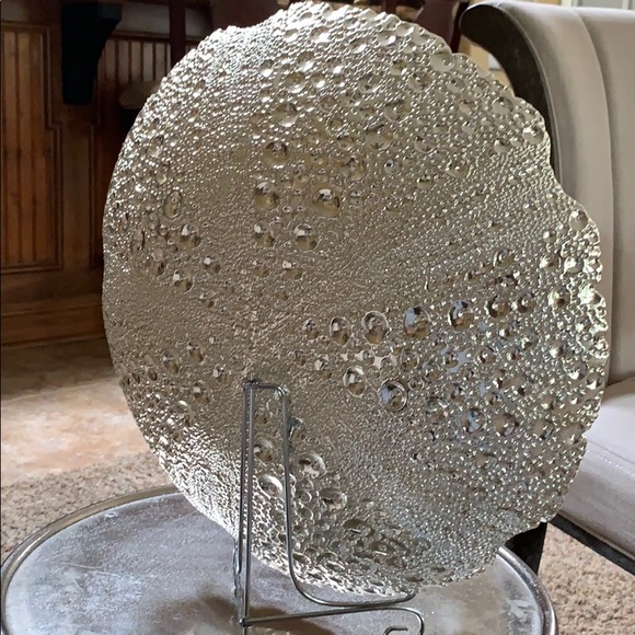 Sparkling silver accent plate - Picture 3 of 3